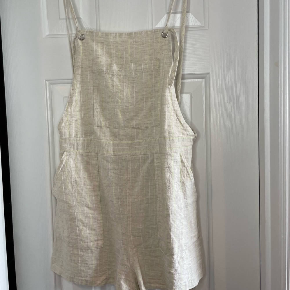 Bershka Summer Open Back Shorts Romper